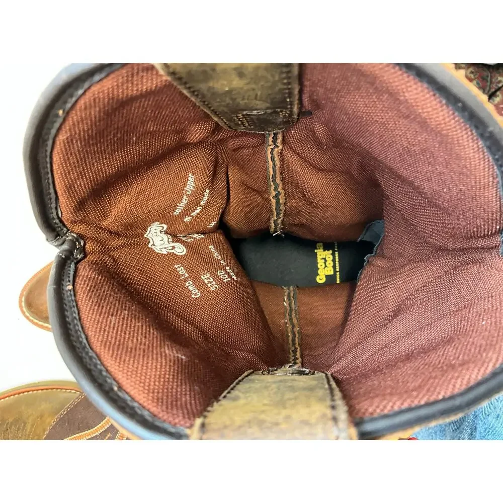 Men's Stampede Western Boots - Waxy Brown